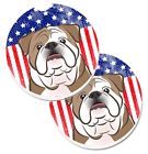 Bb2149carc Carolines Treasures American Flag English Bulldog Set Of 638508566591
