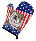 Bb2149ovmt Carolines Treasures American Flag Bulldog Oven Mitt Caroline