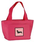 Bb3582pk-8808  Carolines Treasures Dachshund Checkerboard Pink Insulated Caroline 638508853455