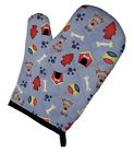 Bb4011ovmt Carolines Treasures Dog House Collection Yorkie Puppy Oven Mitt Caroline