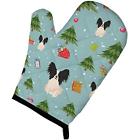 Bb4736ovmt Carolines Treasures Protective Mitts Potholders Christmas Papillon 638508604088