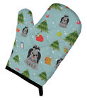 Bb4745ovmt Carolines Treasures Christmas Shih Tzu Oven Mitt Caroline