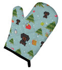 Bb4790ovmt Carolines Treasures Christmas Dachshund Oven Mitt Caroline