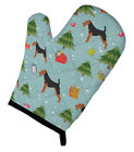 Bb4809ovmt Carolines Treasures Christmas Welsh Terrier Oven Mitt Caroline 638508604811