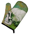 Bb5122ovmt Carolines Treasures Day Of The Dead Green Skull 638508621832