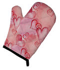 Bb7565ovmt Carolines Treasures Watercolor Red Hearts Oven Mitt Caroline 638508883339
