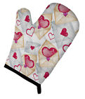 Bb7569ovmt Carolines Treasures Watercolor Love Letters Oven Mitt Caroline 638508883377