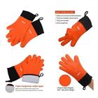 Bbgl003 Lammcou Bbq Oven Mitts Gloves Silicone Heat Resistant 661596866403