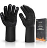Bbq-629 Vemingo Bbq Gloves Extreme Heat Resistant Ov Grill Large Black