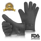 Bbq-gloves-grey Khomo Gear Heat Resistant Oven Gloves For Bbq 736983028631