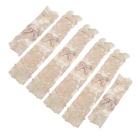 12n2p00gi059zue2ndpwiy0q Beatifufu 6pcs Fridge Handle Cover Beige Lace Bow Appliance Gloves For Microwave Oven R