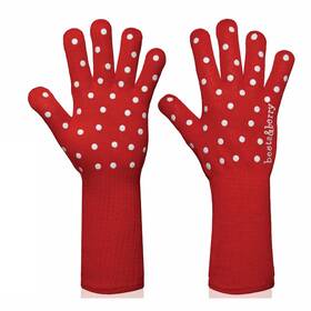 Beets&berry 880357731235 Oven Gloves With Fingers By And Cooking Up To 650 F For Sm