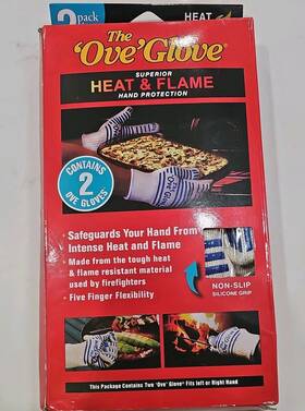 145682 Best Glove Heat And Flame Hand Protection - 2 Pack Use High