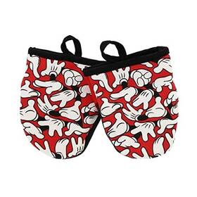 Best Brands 042887335349 Disney Mickey Mouse 2pk Oversized Mini Mitts Red Classic Hands