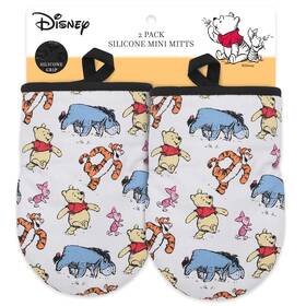 Amz-ds-mm100-wtp Best Brands Disney Oven Mitts - 5.5 Inch X 7.5 Heat-resistant Mini With Non-slip