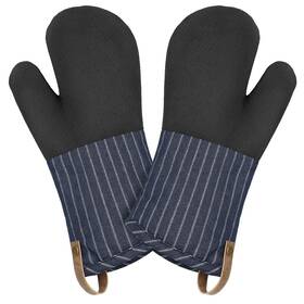 Amz-om101-cu-dps Best Brands Heritage Kitchen Oven Mitts Inch Heatresistant For With Nonslip