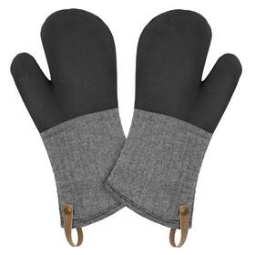 Amz-om101-cu-hbc Best Brands Cuisinart Heritage Kitchen Oven Mitts Heat-resistant For With No