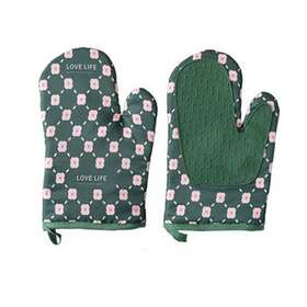 Jr938 Best Choice Oven Gloves Heat Resistant Mitts Pot Kitchen Mitt Cooking Bbq Grill Holder Pair