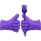 Bg0001p Wloomm Bbq Silicone Cooking Gloves Heat Resistant Oven Mitts Baking