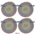 Bi50a015x015  Colonial Mills Botanical Isle Oasis Blue Chair Pad 884381227948