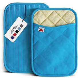 Big Red House 854459005402 Pot Holders For Kitchen Heat Resistant Set Of 2 Silicone