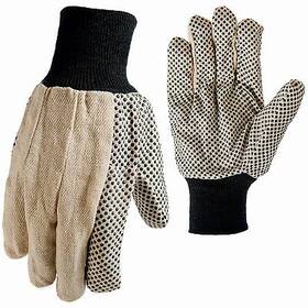 9162-26 Big Time Products Llc 6 Pack Med Dot Canvas Gloves