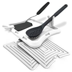 Blue Bosti Bst2006 Nottadrip Silicone Spoon Rest For Stove Top - Kitchen F