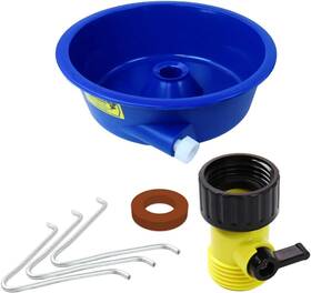 Blue Bowl 092145504031 Gold Concentrator With Control Valve Wire Legs And Instructions