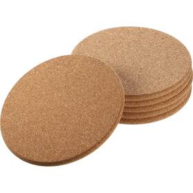Boao 797550894868 6 Pcs Inch Round Absorbent Cork Coasters For Home Table And Drinks