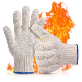 10215 Bogo Brands Heat Resistant Cooking Gloves - Bbq Kitchen Grill 932 F