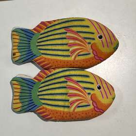 Boston Warehouse 026602251411 Tropical Fish Oven Mitts