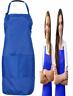 Bq-m1028-ryl Amc Women Men Multi Pocket Workwear Apron Royal