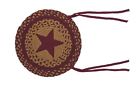 Br195bcc Ihf Country Primitive Burgundy 811622018553