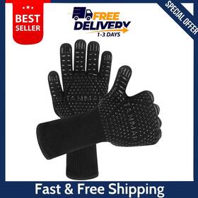 Extreme1472 Branded Bbq Gloves F Heat Resistant Grill For Baking&grilling Cooking