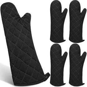 Breathffy-shp-rtqklow90 Breathffy 2 Pairs 17 Inch Extra Long Oven Mitts Heat Resistant Cotton Lining Thick Breathffy-shp-rtqklow90 Breathffy 2 Pairs 17 Inch Extra Long Oven Mitts Heat Resistant Cotton Lining Thick
