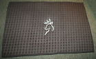 Browning Inspired Microfiber Brown Dish Drying Mat Machine Embroidered Dishmat