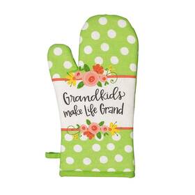 Brownlow Gifts 703800022431 Shannon Road Simple Inspirations Kitchen Cotton Oven Mitt 15 X