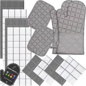 Bs-fg12 Bskssk Oven Mitts Kitchen Towels And Dishcloths Pot Holders Sets Gloves