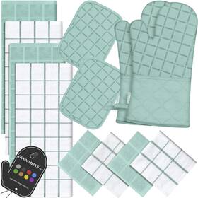 Bsfg001 Bskssk Oven Mitts Pot Holders Sets/kitchen Towels And Dishcloths Gloves Kitche