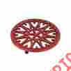 C-33r Minuteman 7 In Sunburst Cast Iron Trivet 719908327828