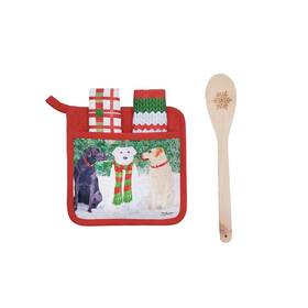 C&f Home 008246001133 Snow Labs Potholder Gift Set 15 X 25 2.5