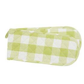 C&f Home 008246815600 Franklin Peridot Double Oven Mitt 32 Inch X 6