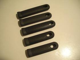 1-cg3 Calphalon Cg1/cg2/cg3 Mint Set Of 5 Black Rubber Pan Handle Cool Grips 2-cg1 2-cg2 And