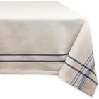 Camz35268 Tablecloths Cotton Machine Washable Everyday French Stripe Kitchen 738215352682