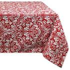 Camz35277 Tablecloths Cotton Machine Washable Everyday Damask Kitchen For 738215352774