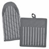 Camz35693 Design Imports Dii Gray Stripe Chef Kitchen Set Of