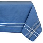 Camz35992 Cotton Machine Washable Everyday French Stripe Kitchen Tablecloth 738215359926