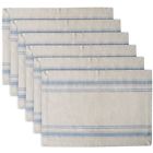 Camz37056 Dii Cotton Machine Washable Everyday French Stripe Placemat 738215370563