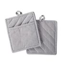 Camz37723 Dii Cotton Chambray Pot Holders With Pocket Set 738215377234