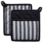 Camz38578 Dii Cotton Heat Resistant Kitchen Pot Holders Set 738215385789